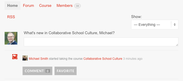 Collaborative School Culture Social Network
