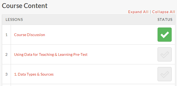 Course Content